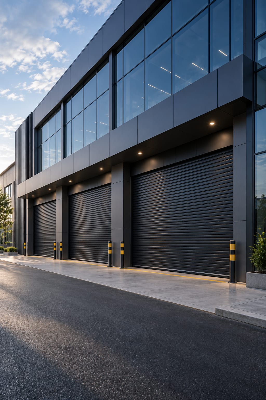 Commercial shutter project
